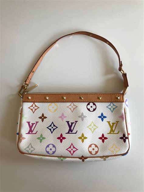 lv multicolor purse|authentic louis vuitton multi pochette.